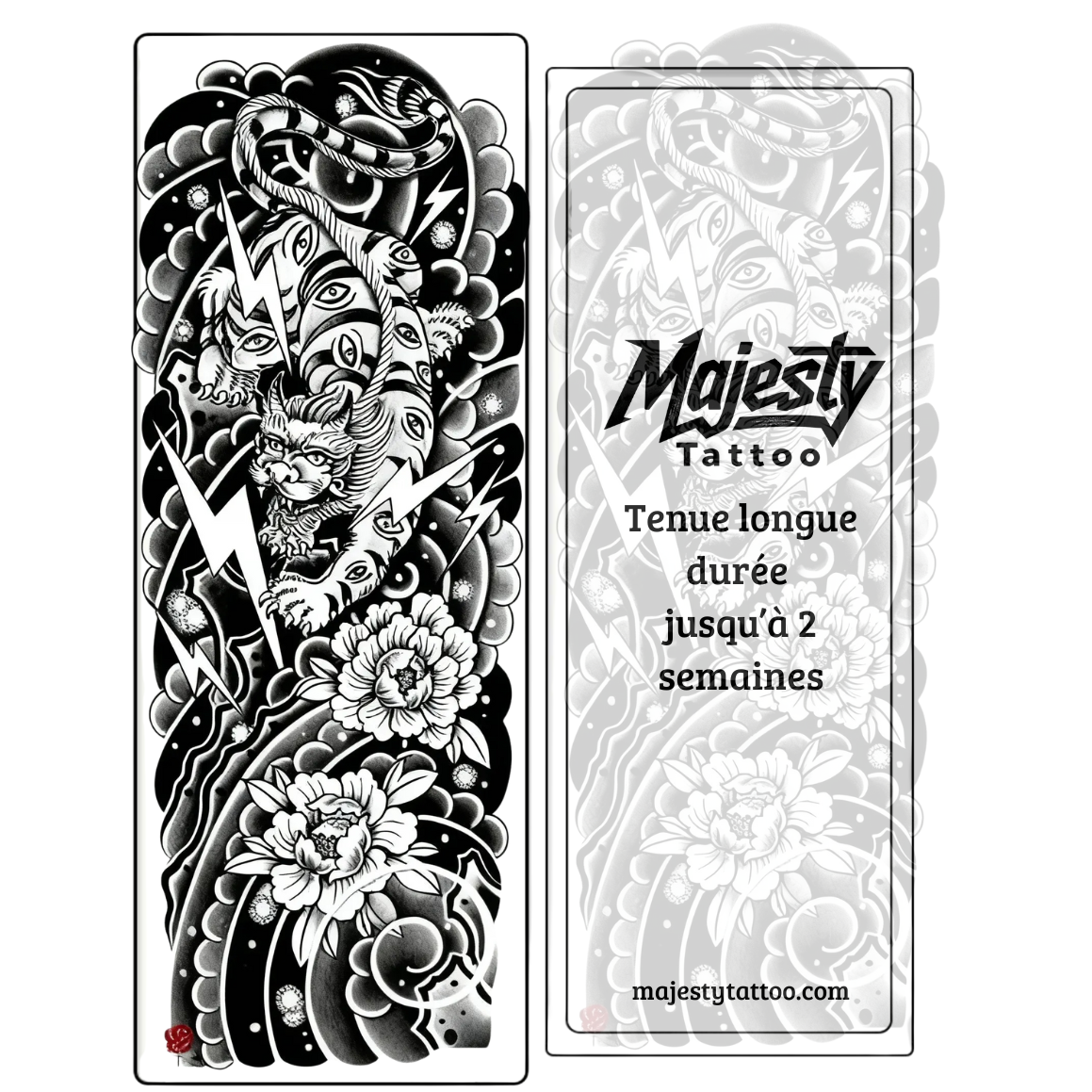 Tigre Majestueux | Tatouage Bras