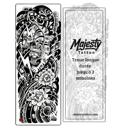 Tigre Majestueux | Tatouage Bras