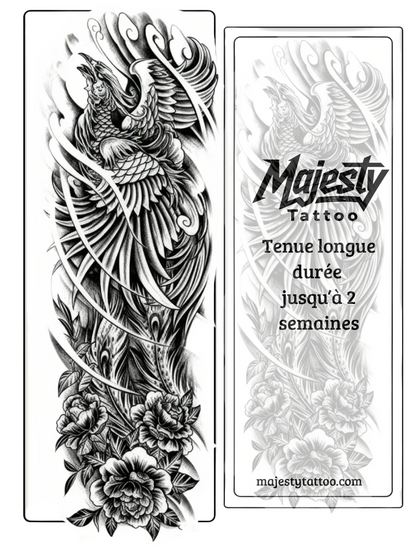 Phénix Éternel | Tatouage Bras