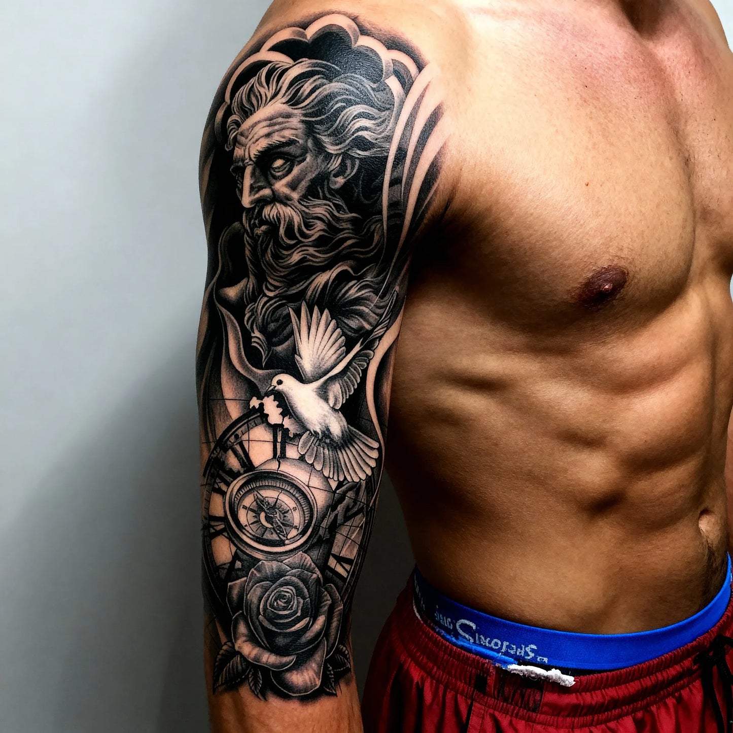 Le Maître des Âges | Tatouage Bras